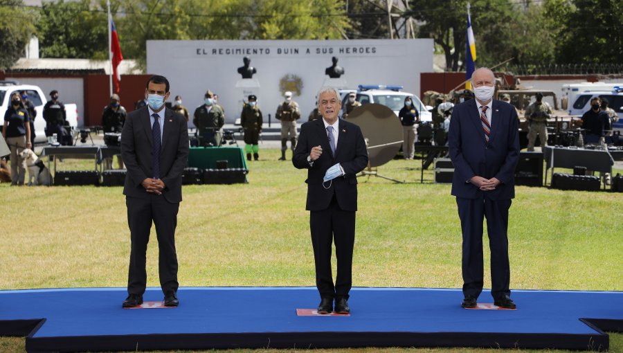 Presidente Piñera firmó decreto que permite a las Fuerzas Armadas apoyar el tráfico ilícito de personas