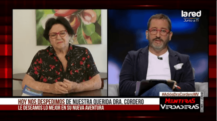 Doctora Cordero y su salida de "Mentiras Verdaderas": "Ley pareja no es dura"