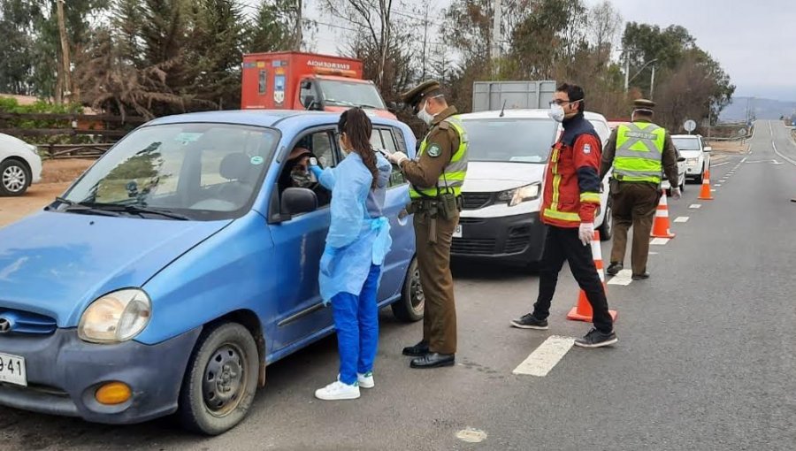 Endurecen medidas de fiscalización en Zapallar y La Ligua tras aumento de casos de Covid-19