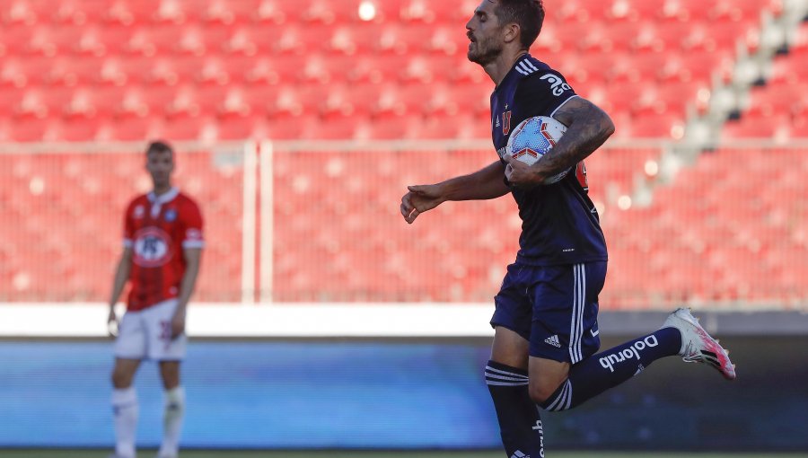 Joaquín Larrivey: "Vamos con la ilusión de romper el maleficio en el Monumental"