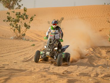 Giovanni Enrico se quedó con el segundo lugar en quads del Rally Dakar