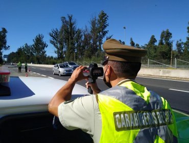 Accidentes de tránsito disminuyeron un 24% durante el 2020 en la región de Valparaíso: hubo 121 fallecidos