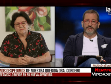 Doctora Cordero y su salida de "Mentiras Verdaderas": "Ley pareja no es dura"