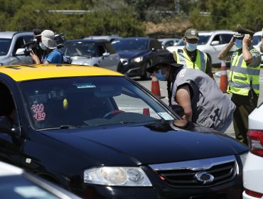 Flujo vehicular entre región Metropolitana y Valparaíso cayó 66% en días de restricción