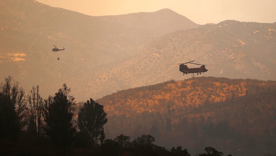 Conaf y los motivos que explicarían intencionalidad del incendio forestal en Quilpué y Valparaíso