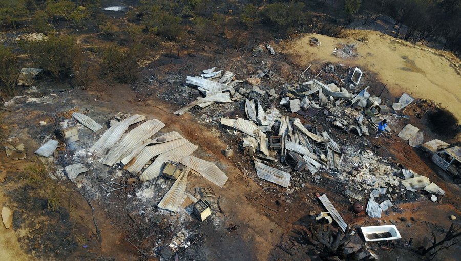 Intendente Martínez e incendio: "Es criminal, gente enferma que debe estar detenida"