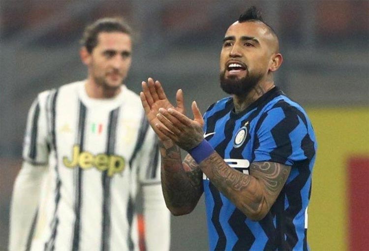 Arturo Vidal anotó y fue figura en victoria del Inter sobre la Juventus de Cristiano Ronaldo