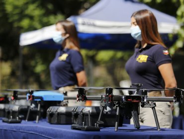 Intendencia Metropolitana estrena novedoso sistema de drones para aumentar la fiscalización