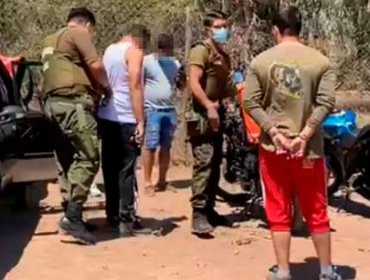 31 personas fueron detenidas en el parque Quebrada de Macul por infringir normas sanitarias