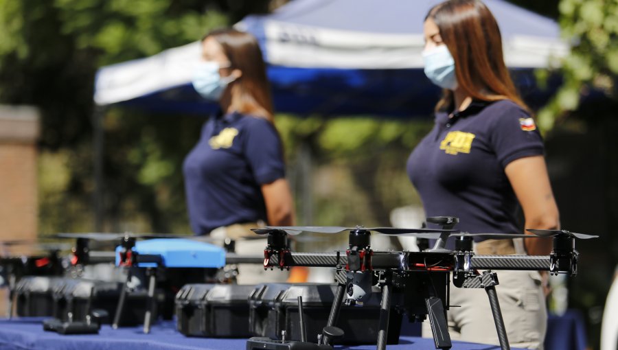 Intendencia Metropolitana estrena novedoso sistema de drones para aumentar la fiscalización