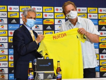 Reinaldo Rueda fue presentado como DT de Colombia y evitó hablar de la Roja