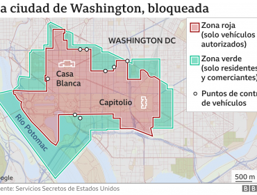 Washington militarizado: el excepcional dispositivo de seguridad para la toma de posesión de Joe Biden