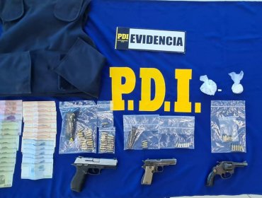 Operativo de la PDI termina en balacera en Playa Ancha: tres delincuentes armados fueron detenidos