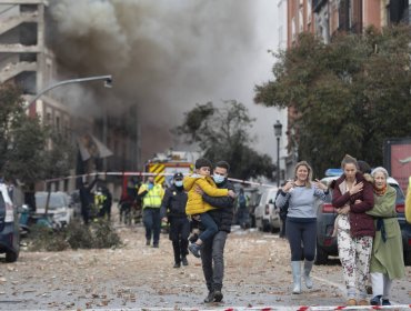 Al menos tres muertos y varios heridos tras fuerte explosión que destrozó un edificio en Madrid