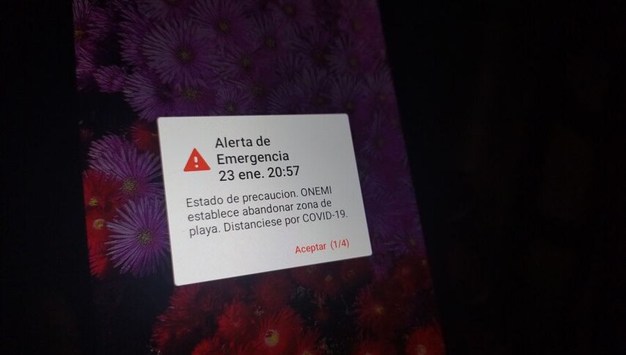 Onemi enviará este lunes mensaje de prueba SAE en Alto Hospicio y la Antártica tras grave error