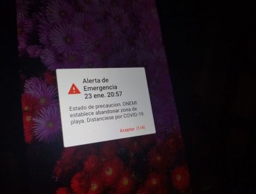 Onemi enviará este lunes mensaje de prueba SAE en Alto Hospicio y la Antártica tras grave error