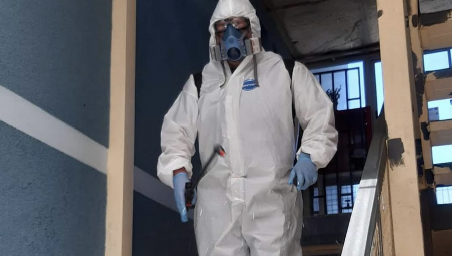 Vecinos, Cesfam y Delegación de Placilla se unen para ampliar labores de sanitización