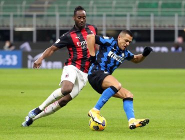 Con Alexis Sánchez y Arturo Vidal, el Inter venció en la agonía al Milan en Copa Italia