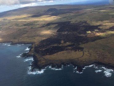 Más de 600 hectáreas han sido consumidas por incendio en Rapa Nui: siniestro amenaza zonas arqueológicas