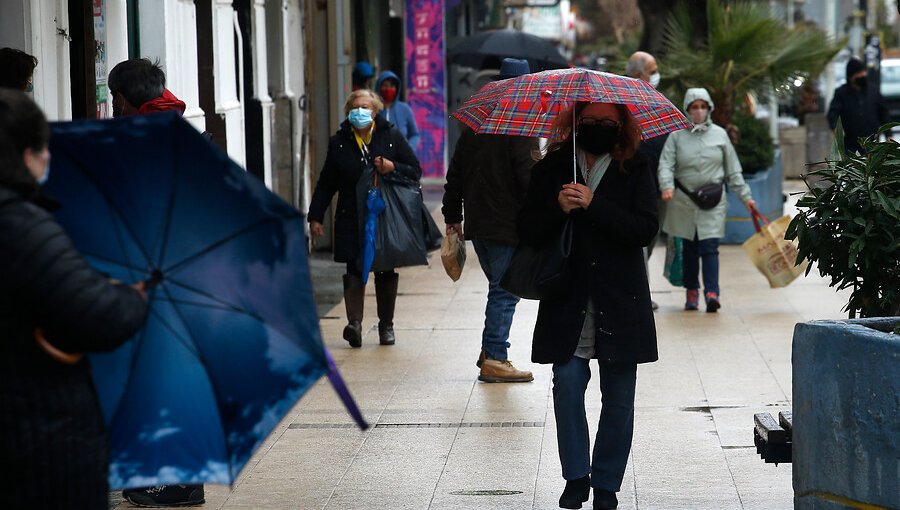 Anuncian lluvia para este fin de semana en la zona central por río atmosférico que se aproxima