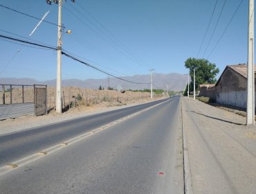 Obras de seguridad vial permitirán mejorar el desplazamiento en sectores de Los Andes y San Felipe