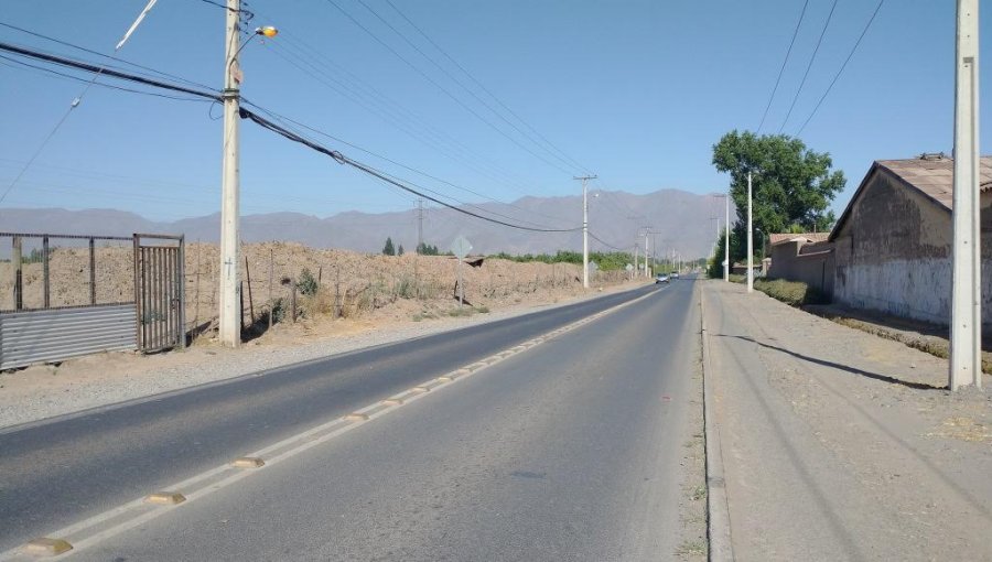 Obras de seguridad vial permitirán mejorar el desplazamiento en sectores de Los Andes y San Felipe