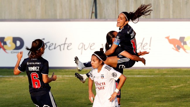 U. de Chile clasificó a la Libertadores femenina tras derrotar a Colo-Colo