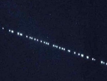 ¿Ovnis? La explicación a las luces que se apreciaron en el cielo y que se viralizaron en redes sociales