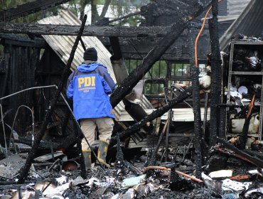 No hay detenidos tras el ataque incendiario en Panguipulli: PDI y Carabineros buscan a culpables