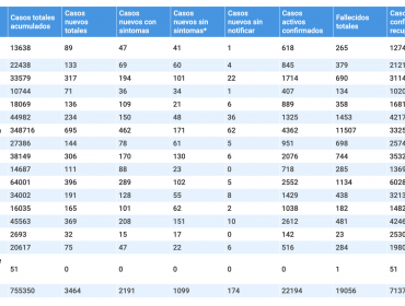 La pandemia en la región de Valparaíso: 234 casos nuevos y otros siete decesos asociados a Covid-19