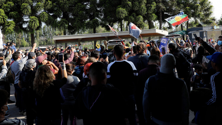 Así fue el masivo funeral del malabarista que murió tras disparo de carabinero en Panguipulli