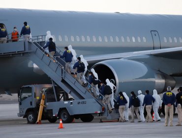 138 extranjeros fueron expulsados del país: 86 regresaron a Venezuela y Colombia en vuelo FACh