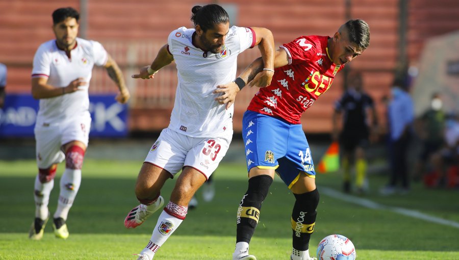 Deportes La Serena igualó en el minuto final ante Unión Española y sigue complicada con el descenso