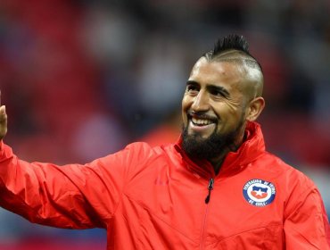 Arturo Vidal le dio la bienvenida a Martín Lasarte en la Roja deseándole "mucha suerte"