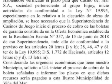 Enjoy en la mira: Concejala Marcela Varas y Diputado Andrés Celis denuncian que el Estado estaría beneficiando a la empresa de Casinos