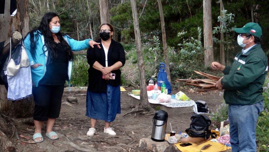 Autoridades llaman a la prevención de incendios forestales en el tranque La Luz de Valparaíso