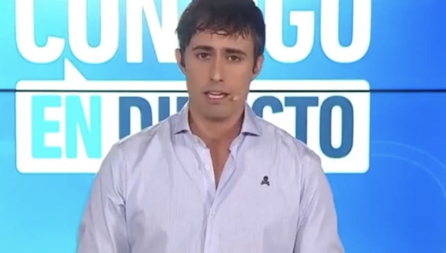 La comentada "salida de libreto" de Roberto Cox durante programa en vivo