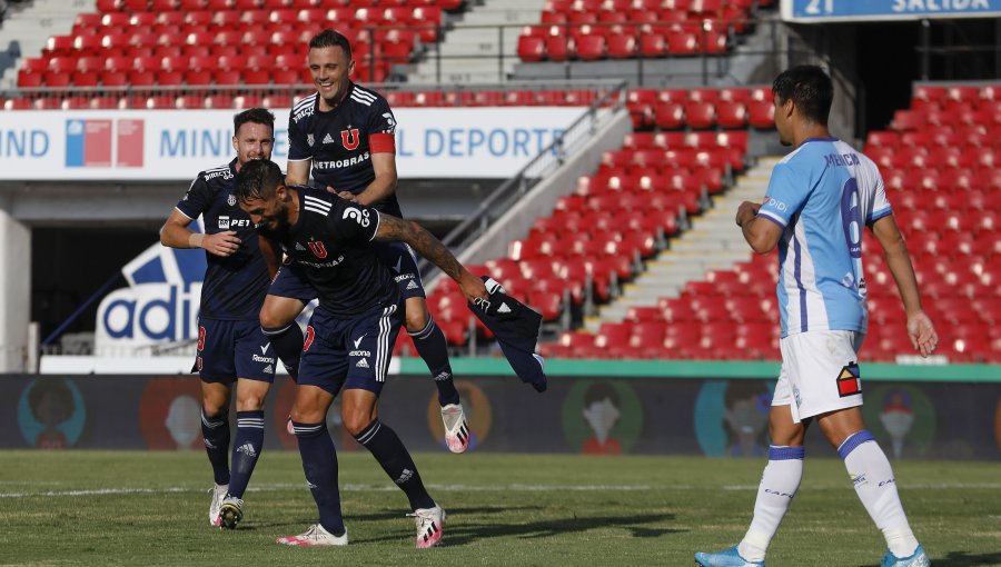 En el adiós de Montilo, la U venció a Antofagasta y se despidió del descenso