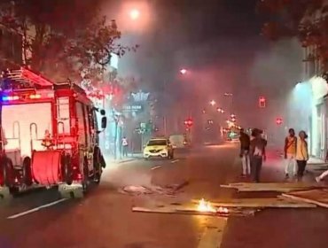 Fiesta clandestina en cité de Santiago termina en amago de incendio