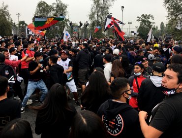 Arengazo de hinchas de Colo-Colo en Talca terminó con 22 detenidos