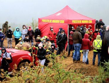 Autoridades llaman a no entorpecer labor del búsqueda del niño extraviado en Lebu