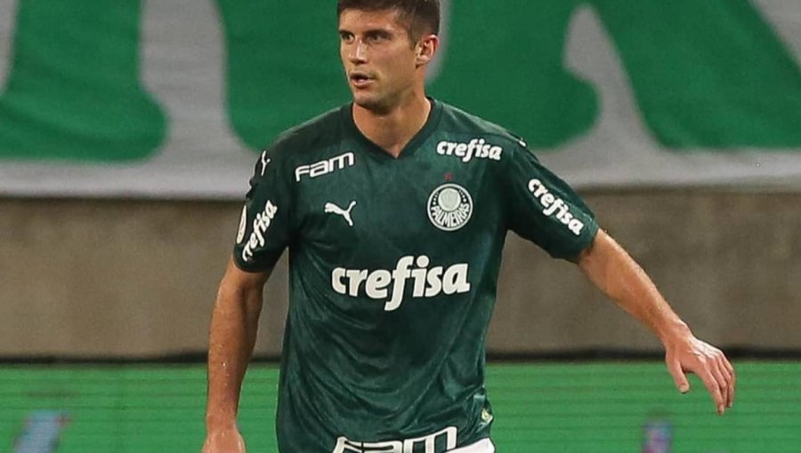 Benjamín Kuscevic fue expulsado en derrota del Palmeiras ante Coritiba