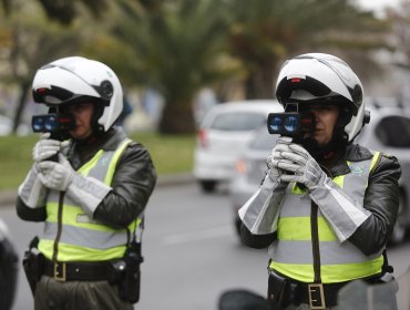 Conaset y Carabineros refuerzan controles de velocidad en el marco del retorno de veraneantes