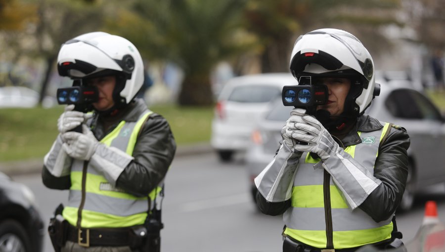 Conaset y Carabineros refuerzan controles de velocidad en el marco del retorno de veraneantes