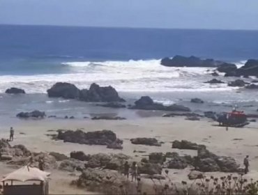 La Ligua: Hombre muere ahogado al intentar rescatar a su hijo en playa La Ballena