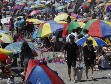 Aumentan considerablemente visitas a Concón: Impresionantes imágenes de Playa La Boca