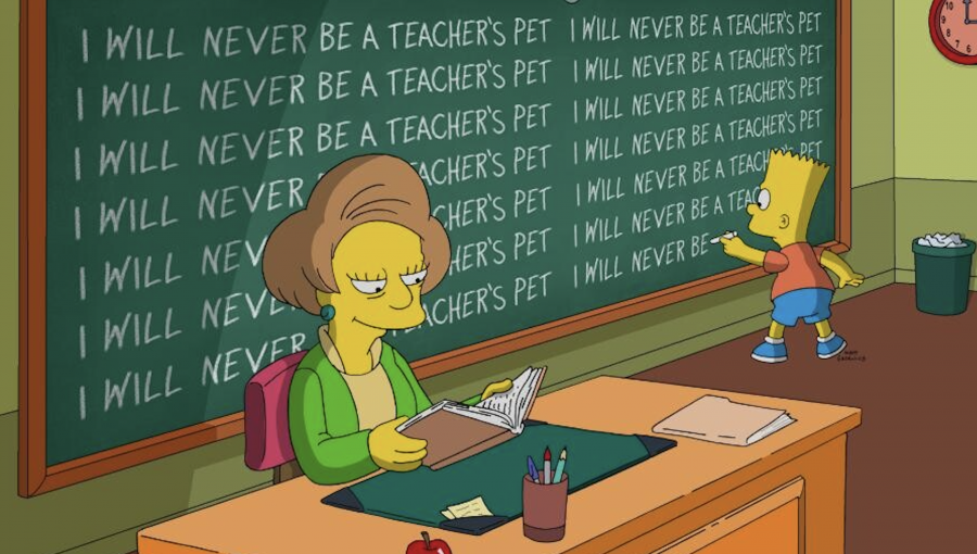 Así fue el emotivo adiós definitivo de «Los Simpsons» a Edna Krabappel