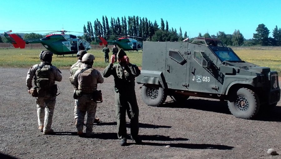 Ministro del Interior confirma patrullajes entre Carabineros y Ejército en la macrozona sur por hechos de violencia