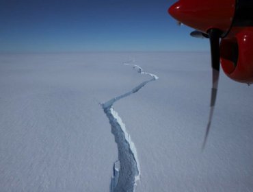 Gigantesco iceberg de unos 1.270 km2 se desprendió de la Antártida