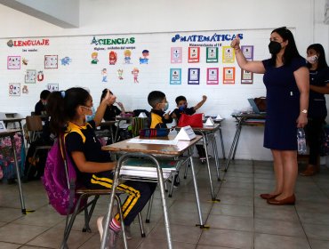 30% de los colegios a nivel nacional abrieron sus puertas para realizar clases presenciales